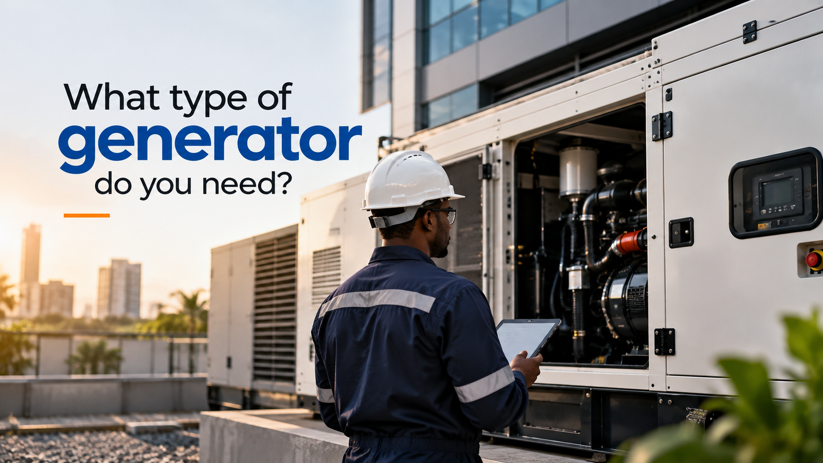 Top 3 Best Industrial Generators for Businesses in Nigeria.