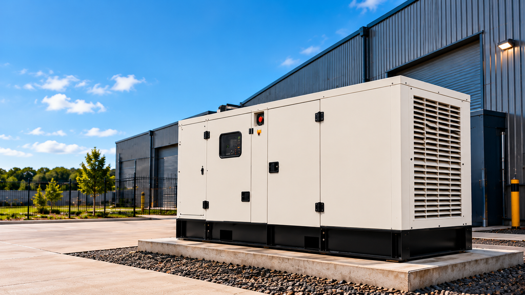 An industrial generator in Nigeria